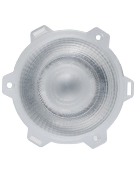 Lens with 60° aperture angle for 20W recessed spotlights - Illus - Dimensions Ø 74x24 mm