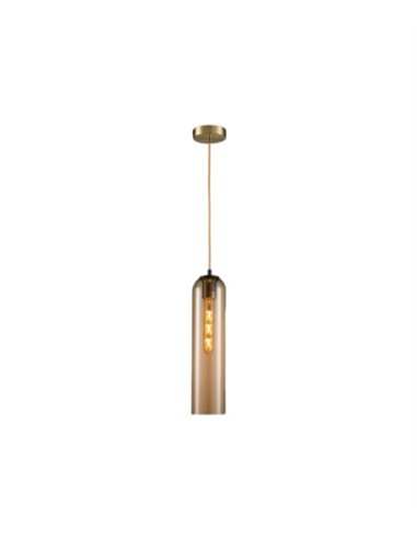 Pendant ceiling light - Illus - Elegant design, glass lampshade, 3 colours