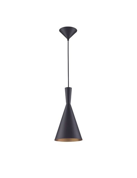 Pendant ceiling light - Illus - Modern black design, 3 sizes