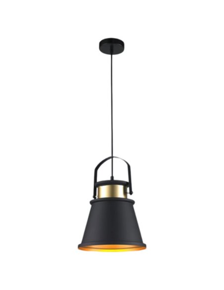 Pendant light - Illus - Black industrial design