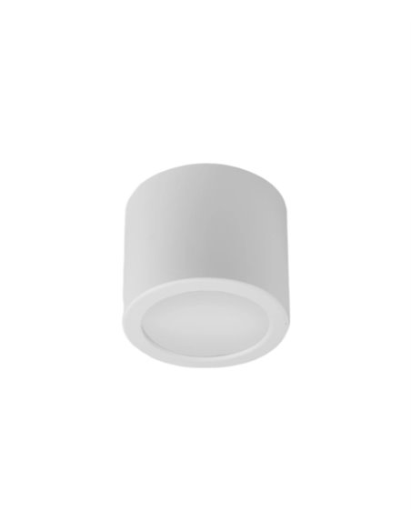 Surface mount frame for LED downlight - Illus - Available in 2 colours, Ø 101x95 mm