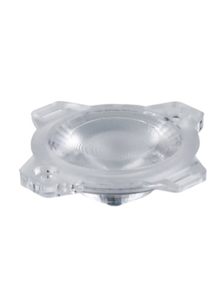 Lens for recessed downlights - Illus - Various optic angles, dimensions Ø 40x14 mm