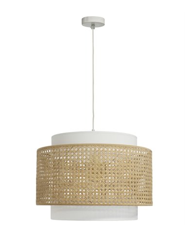 Lovina pendant light - IDP Lampshades - Mesh shade, ecru finish, Ø 40 cm