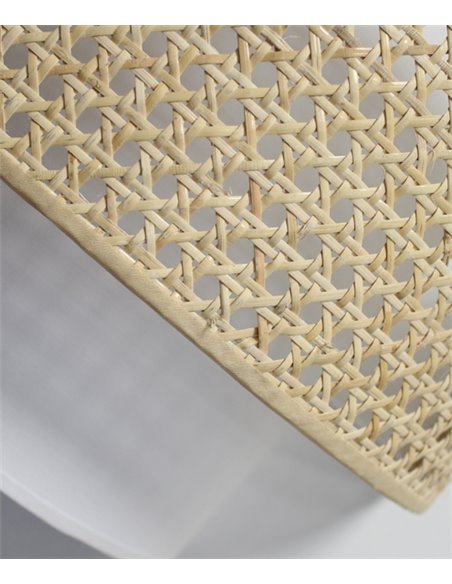 Lovina wall light - IDP Lampshades - Natural design, raw-finish mesh shade 