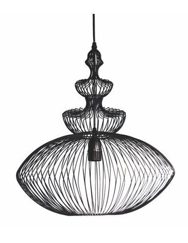 Persia pendant light - IDP Lampshades - Black cage lamp