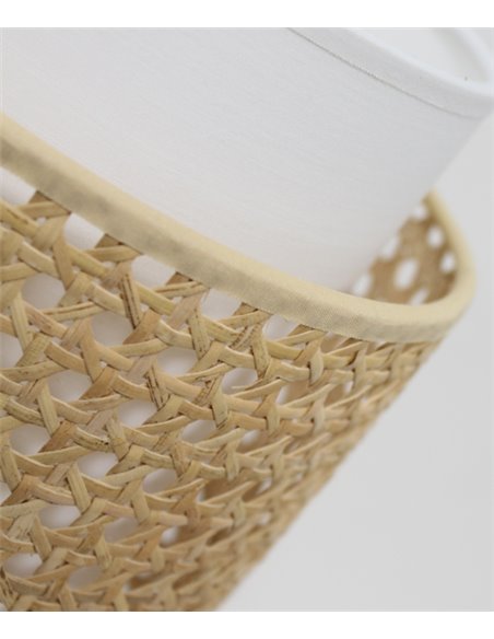 Lovina table lamp - IDP Lampshades - Boho chic design with mesh lampshade