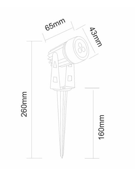 Baliza proyector Zas