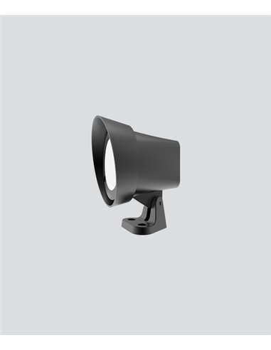 Outdoor surface spotlight - Illus - Aluminium swivelling projector