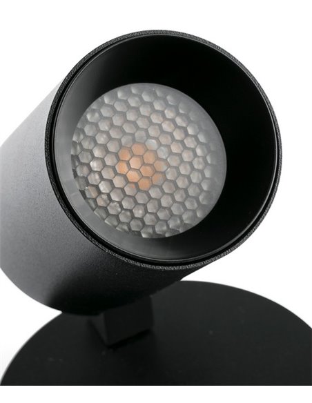 Stan Switch wall light - Faro - Adjustable GU10 lamp in white or black finishes