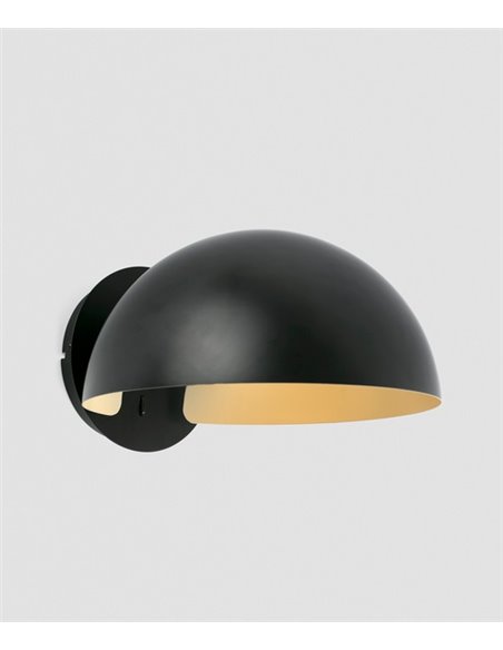 Dominica wall light - Faro - Modern directional lamp in beige or black finishes