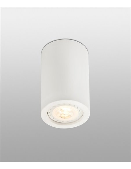 Sven R ceiling spotlight - Faro - Round plaster ceiling light