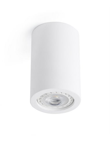 Sven R ceiling spotlight - Faro - Round plaster ceiling light