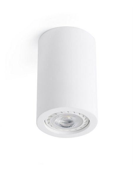 Sven R ceiling spotlight - Faro - Round plaster ceiling light