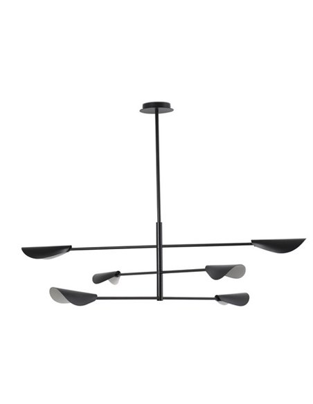 Liggera pendant light - Faro - Directional black lamp