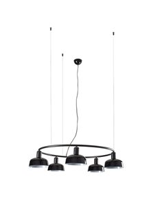 Tatawin pendant light - Faro - Circular lamp with 5 lights and 2 sizes 2