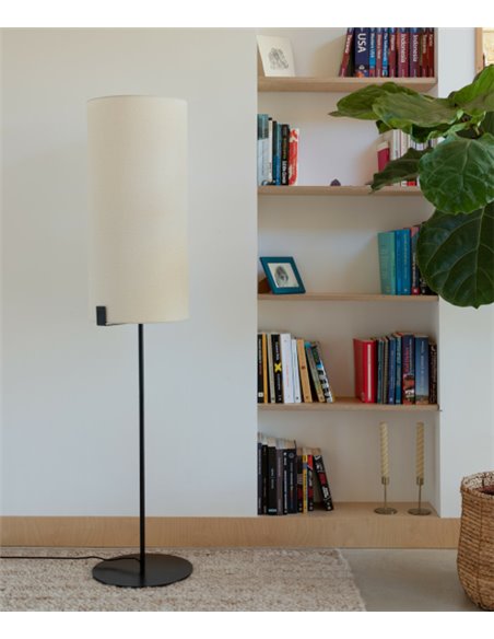 Nila floor lamp - Faro - Decorative design with textile shade