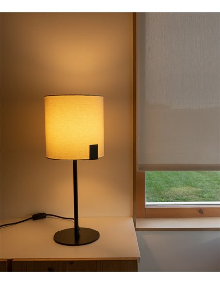 Nila table lamp - Faro - Decorative light with textile lampshade