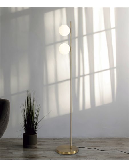 Doris floor lamp - ACB - Ball light, Modern living room floor lamp