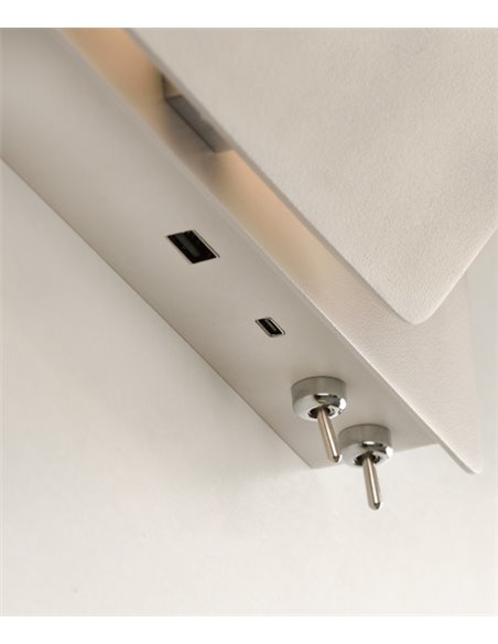 Laika wall light - ACB - Left, Reading lamp, White, LED 3000K