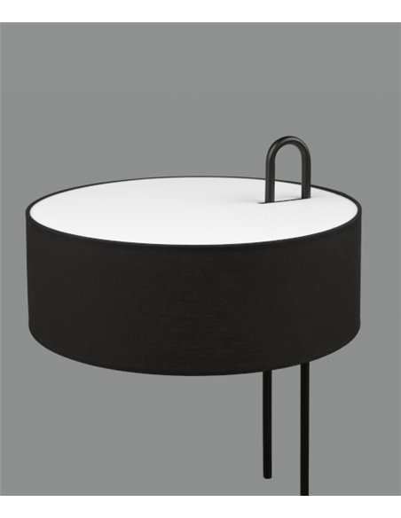 Clip Floor Lamp - ACB - Minimalist black floor lamp