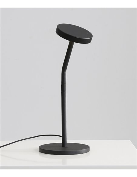 Corvus table lamp - ACB - Black lamp, LED 3000K