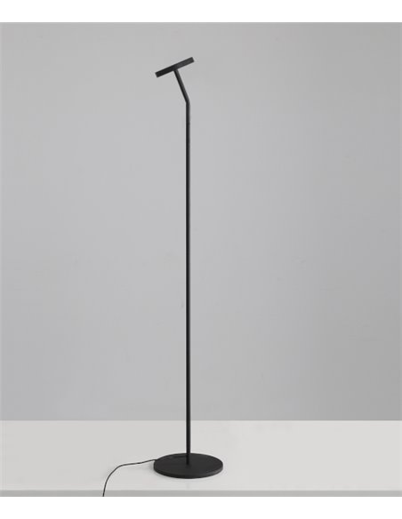 Corvus floor lamp - ACB - Floor lamp black, 125 cm, LED 3000K