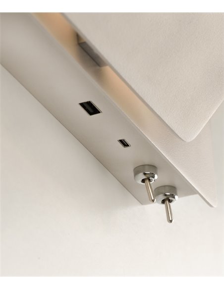 Laika wall light - ACB - Right, Reading lamp, White, LED 3000K