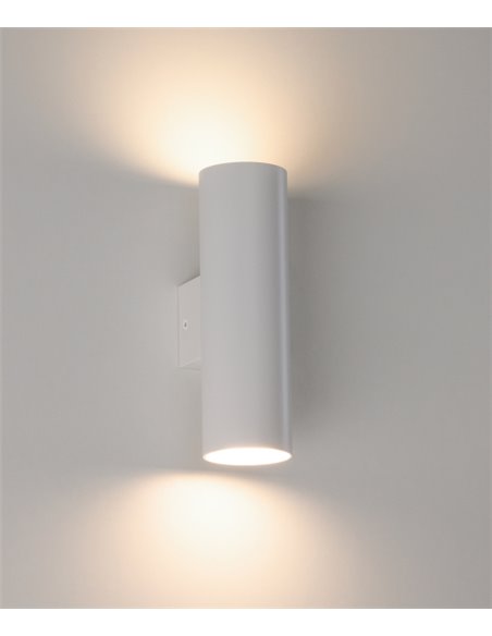 Zoom wall light - ACB - 2xGU10, Black-white aluminium