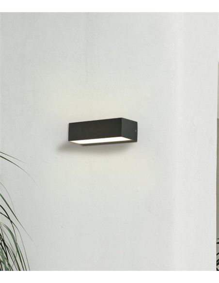 Draco outdoor wall light Draco - ACB - Anthracite wall light, 20.7 cm