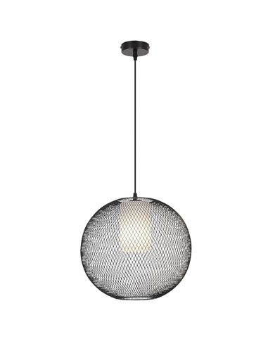 Malfa pendant light - AJP - Black ball lamp