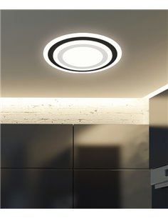 Galet ceiling light - AJP - Minimalistic round LED lamp, Ø 40 cm