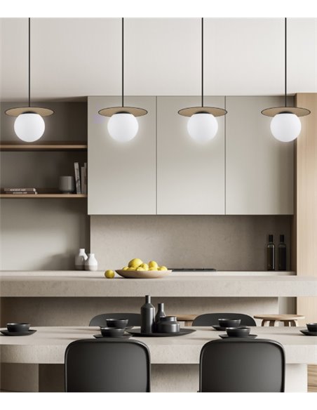 Astor pendant light - AJP - Modern ball lamp