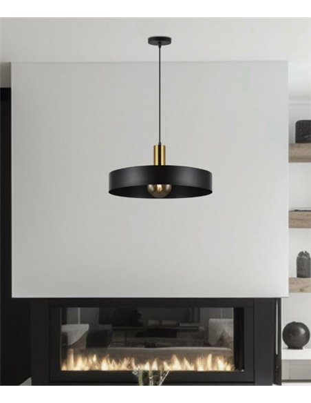 Uma pendant lamp - AJP - Modern black lamp