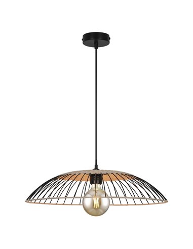 Stefan pendant light - AJP - Decorative rattan cage lamp