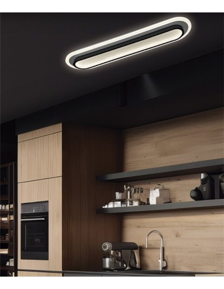 Solomon ceiling light - AJP - Horizontal LED lamp