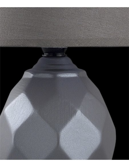 Platon table lamp - AJP - Ceramic brown lamp