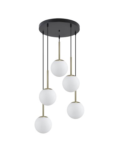 Pippa pendant light - AJP - Minimalist design with 5 lights