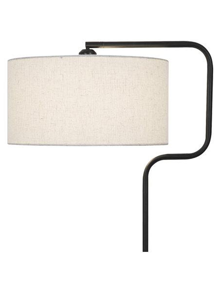 Olfo floor lamp - AJP - Adjustable linen lampshade, 165 cm