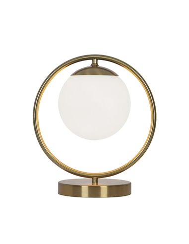 Odil table lamp - AJP - Minimalist ball design, brass finish