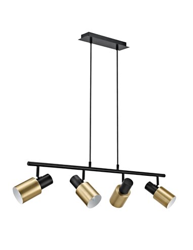 Maena pendant light - AJP - Horizontal design, adjustable spotlights