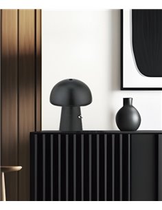 Kent table lamp - AJP - Minimalist mushroom-shaped lamp
