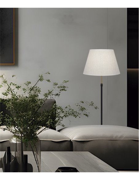 Kendal floor lamp - AJP - Extendable bicolor lamp