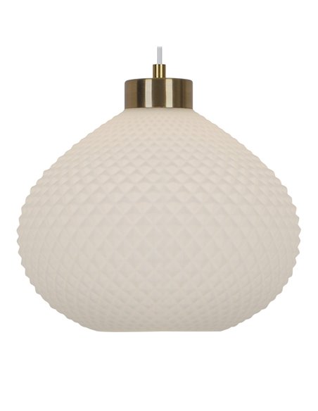 Flore pendant light - AJP - Glass lampshade in 2 colors