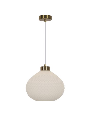 Flore pendant light - AJP - Glass lampshade in 2 colors