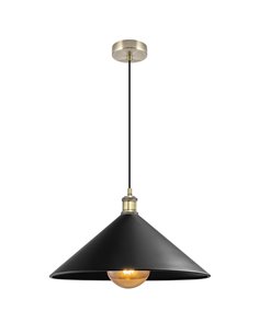 Cortez pendant light - AJP - Minimalist lamp with conical lampshade 2