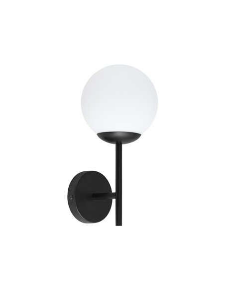 Royal wall sconce - AJP - Black ball light