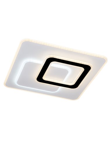 Loria minimalist ceiling light - AJP - Square LED lamp