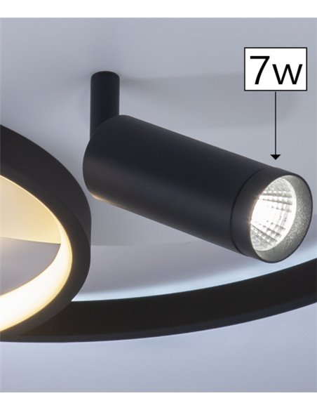 Garona ceiling light - AJP - Minimalist LED dimmable lamp