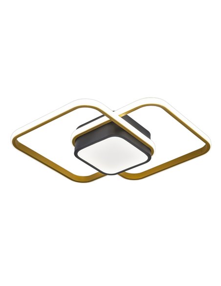 Ares ceiling light - AJP - Minimalist golden design, LED