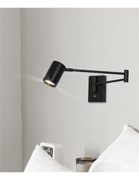 Romeo wall sconce - AJP - Adjustable reading lamp, modern design